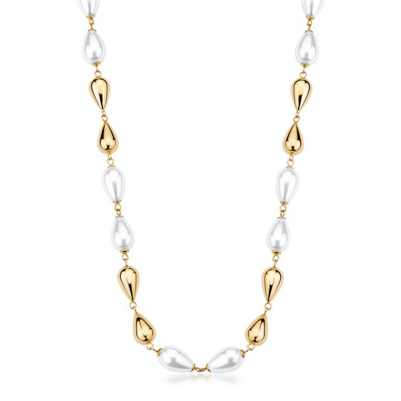 Collana Brosway Donna Perfect in Acciaio Madreperla artificiale in bioresina BPC71 - BPC71